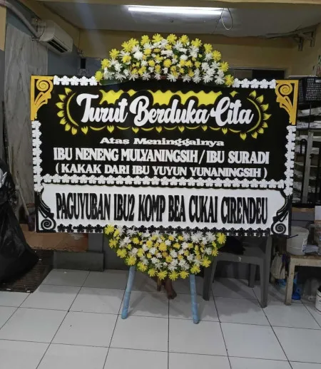 Papan Bunga Duka Kalitengah Wedi